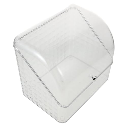 CAXUSD Aufbewahrungsbox Für Make-up Transparent Mit Deckel Organizer Für Kosmetik Und Hautpflege Tragbar Für Schminktisch Regalkorbbehälter Für Schminkartikel von CAXUSD