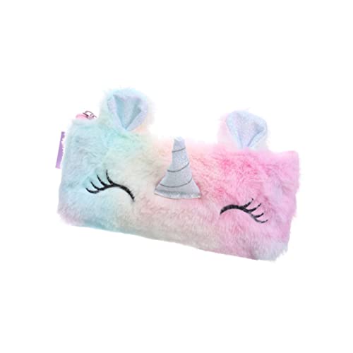 CAXUSD Plüsch Federmäppchen Im Cartoon Design Multifunktionale Stifte-Tasche Für Schule Und Für Schüler Und Studenten von CAXUSD