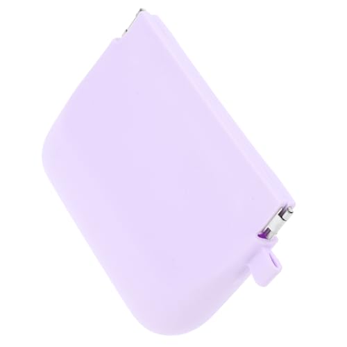 CAXUSD Silikon-geldbörse Kompakt Make-up-Tasche Damen Reise-aufbewahrungsbehälter Tragbar Kosmetiktasche Lippenstifttasche Winzige Mini von CAXUSD