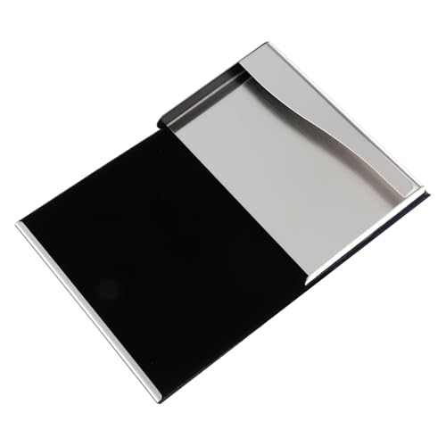 CAXUSD Visitenkartenbox Aus Pu Kartenhalter Für Visitenkarten Namenskartenetui Tragbar Und Praktisch von CAXUSD