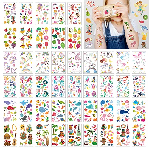 Tattoo Kinder, CAYUDEN 60 Blätter Kinder Tattoo Mädchen 6er Serie Klebetattoos Kinder Einhorn Tattoo Aufkleber Set Ozean Welt Kindertattoos Meerjungfrau Sticker Elf Fee Glitzer Tattoo Set Kinder Tattoo Kinder, CAYUDEN 60 Blätter Kinder Tattoo Mädchen 6er Serie Klebetattoos Kinder Einhorn Tattoo Aufkleber Set Ozean Welt Kindertattoos Meerjungfrau Sticker Elf Fee Glitzer Tattoo Set Kinder von CAYUDEN
