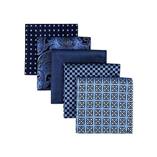 CAZARU 5 Stück bunt Sortiert Herren Einstecktuch Seide klassisches Taschentuch Set Geschenk bunt CAZARU 5 Stück bunt Sortiert Herren Einstecktuch Seide klassisches Taschentuch Set Geschenk bunt von CAZARU