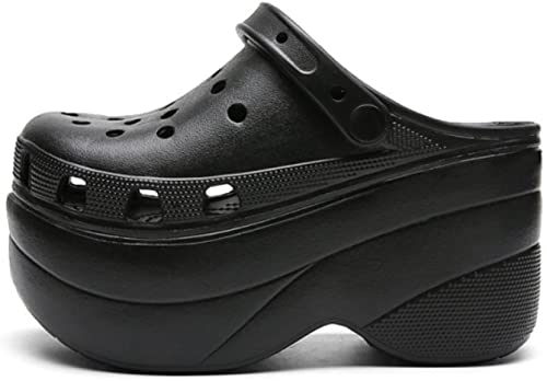 CAZARU Sandalen Sandalen Sommer Damen Hausschuhe Plateau Sandalen Outdoor Clogs Dicke Straße Strand Hausschuhe Flip Flops Gartenschuhe von CAZARU