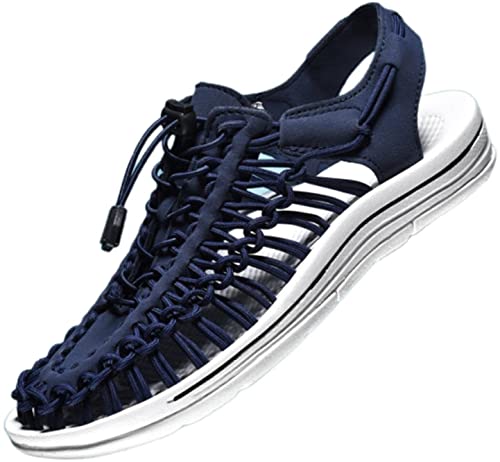 CAZARU Sandalen Sommer Unisex Sandalen Strandschuhe Wasser Hausschuhe Bequem Atmungsaktiv Outdoor rutschfest Männer Frauen Größe 35-46 von CAZARU