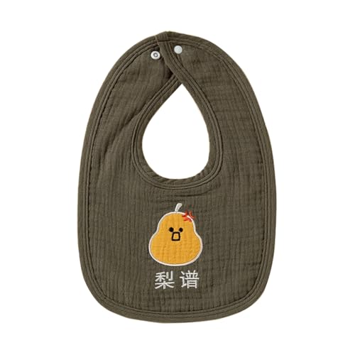 CAZSTYK Baby-Lätzchen mit 4-lagigem Baby-Bandana-Lätzchen, Baumwolle, Unisex, Jungen, Mädchen, bunte Baby-Lätzchen zum Zahnen und Sabbern von CAZSTYK