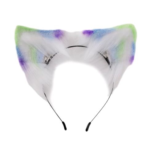 CAZSTYK Cosplay-Ohr-Stirnband, Damen, Studenten, Karneval, Anime-Charakter, Haarband, Ohren, Stirnbänder, Plüsch, Weihnachts-Haarreifen von CAZSTYK