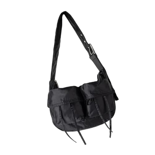 CAZSTYK Damen Mode Umhängetasche Nylon Unterarmtasche mit Multi Taschen und Verstellbarem Gurt für verschiedene Anlässe, Schwarz CAZSTYK Damen Mode Umhängetasche Nylon Unterarmtasche mit Multi Taschen und Verstellbarem Gurt für verschiedene Anlässe, Schwarz von CAZSTYK