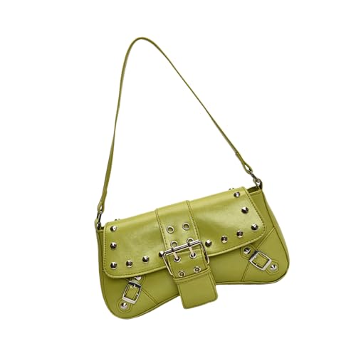 CAZSTYK Damen Tasche PU Leder Unterarmtasche Handtasche Trendy Clutches Geldbörse mit Schnalle Retro Achsel Mode Schulter Trendy Schulter für Frauen Retro Achsel mit Schnalle Herbst Winter Handtasche von CAZSTYK