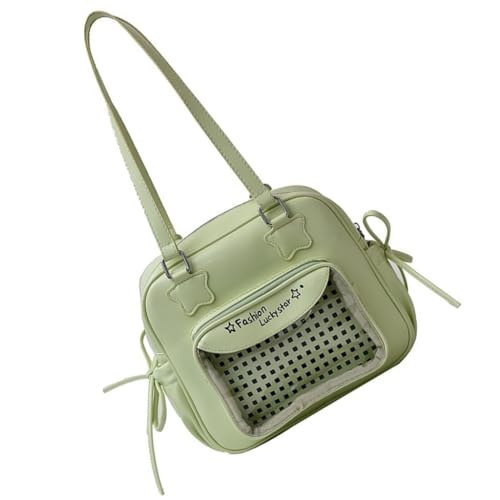 CAZSTYK Itabag Schultertasche Mode Handtasche Satchel Geldbörse Anime Display Tasche für Cosplay Party Shopping Schleifen Itabag Toted Bag, grün CAZSTYK Itabag Schultertasche Mode Handtasche Satchel Geldbörse Anime Display Tasche für Cosplay Party Shopping Schleifen Itabag Toted Bag, grün von CAZSTYK