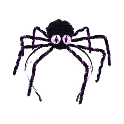 CAZSTYK Lustiges Araneid Stirnband Geburtstag Party Cosplay Spiderling Kopfbedeckung Haarschmuck Halloween Kostüm Haarband von CAZSTYK