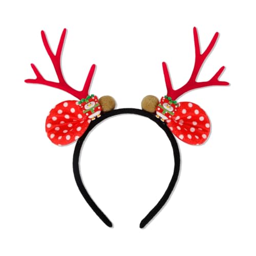 CAZSTYK Niedliches Rentiergeweih-Haarband für Damen, Make-up-Aufführungen, Stirnband für Weihnachten, Party, Fotografie, Haarschmuck von CAZSTYK