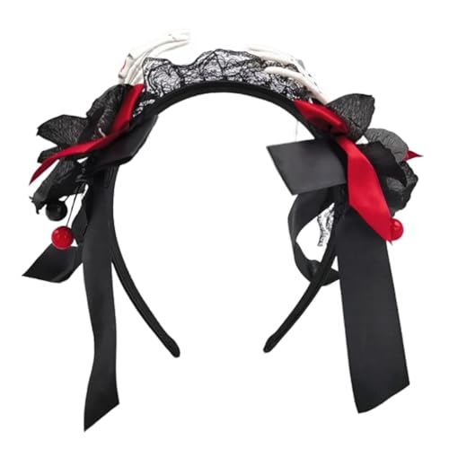 CAZSTYK Schleifen-Dekor-Garn, Geister-Handform, Stirnband, Mädchen, Make-up, Fotografieren, Stirnband, Halloween, Karneval, Party, Kopfschmuck CAZSTYK Schleifen-Dekor-Garn, Geister-Handform, Stirnband, Mädchen, Make-up, Fotografieren, Stirnband, Halloween, Karneval, Party, Kopfschmuck von CAZSTYK