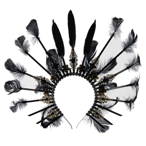 CAZSTYK Spooky Cosplay Heilige Krone Form Haarreifen Frauen Make-up Stirnband für Festival Party Teen Aufführungen Haarschmuck CAZSTYK Spooky Cosplay Heilige Krone Form Haarreifen Frauen Make-up Stirnband für Festival Party Teen Aufführungen Haarschmuck von CAZSTYK