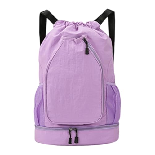 Large Capacity Oxford Backpack Functional Drawstring Tennis Gear Bag With Ergonomic Handle For Athletes Students Travel Friendly Drawstring Gym Bag von CAZSTYK
