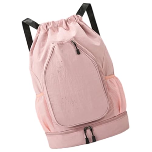 Large Capacity Oxford Backpack Functional Drawstring Tennis Gear Bag With Ergonomic Handle For Athletes Students Travel Friendly Drawstring Gym Bag von CAZSTYK