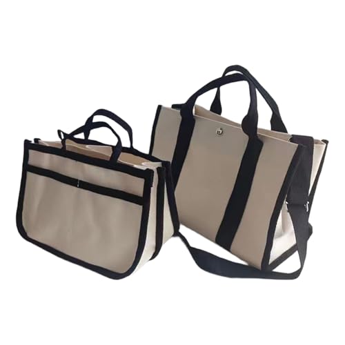 Multifunktionale Wickeltasche, Kurier-Stil, Muttertasche mit abnehmbaren Kinderwagen-Riemen, stilvolle Windel, Einzelschulter, Elternbegleiter, Schwarz von CAZSTYK