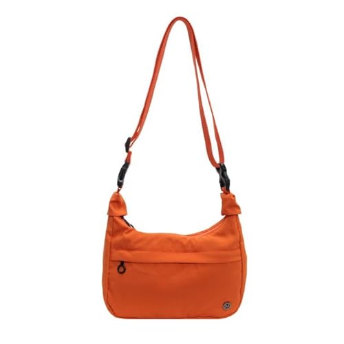 Trendige Dumpling Umhängetasche für Studenten und professionelle Casual Crossbody Satchel Unterarm-Geldbörse mit reichlich Stauraum Multifunktionale Umhängetasche, D, One Size von CAZSTYK