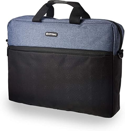 CB CITY BAG 15.6 Zoll Laptop Aktentaschen, große Laptop-Tasche für Männer & Frauen, Laptop-Tasche Computertasche Büro Reise Business, Schulter Messenger Bag, Computer Carry, Midnight Blue von CB CITY BAG