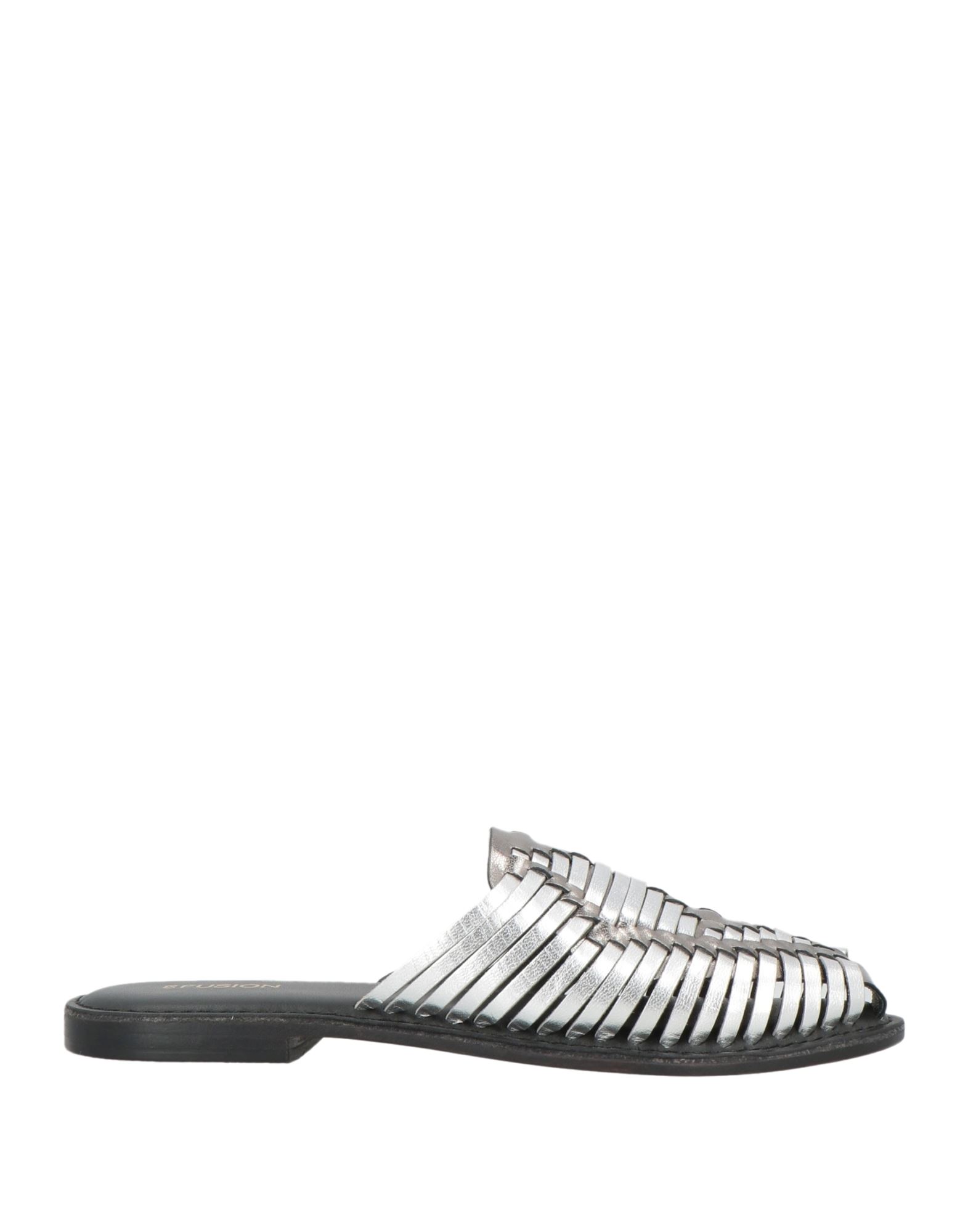 CB FUSION Mules & Clogs Damen Silber von CB FUSION