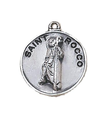 CBC Group Creed Halskette mit Patron-Anhänger, Sterlingsilber, 50,8 cm lange Kette, St. Benedikt CBC Group Creed Halskette mit Patron-Anhänger, Sterlingsilber, 50,8 cm lange Kette, St. Benedikt von CBC Group