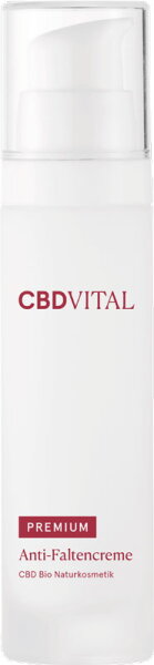 CBD VITAL Anti-Faltencreme 50 ml CBD VITAL Anti-Faltencreme 50 ml von CBD VITAL
