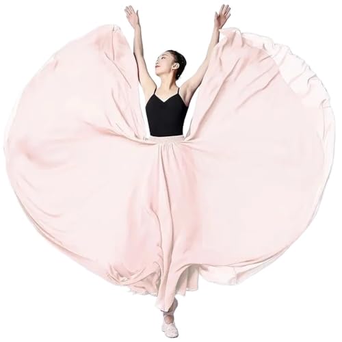 Flamenco-Rock for Damen, 180/360/540/720 Grad Rundum-Swing-Rock, spanisches Tanzkostüm, fließender, gerüschter Lagenrock for Auftritte, Halloween-Party, rotes Buntstift-Themen-Outfit(Flesh color_360) Flamenco-Rock for Damen, 180/360/540/720 Grad Rundum-Swing-Rock, spanisches Tanzkostüm, fließender, gerüschter Lagenrock for Auftritte, Halloween-Party, rotes Buntstift-Themen-Outfit(Flesh color_360) von CBFGGOEUDFBS