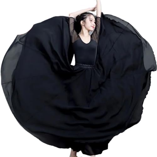 Flamenco-Rock for Damen, 720-Grad-Vollkreis-Swing-Rock, spanisches Tanzkostüm, fließender, gerüschter Lagenrock for Auftritte, Halloween-Party, rotes Buntstift-Themen-Outfit for Erwachsene(Ferrous_L) Flamenco-Rock for Damen, 720-Grad-Vollkreis-Swing-Rock, spanisches Tanzkostüm, fließender, gerüschter Lagenrock for Auftritte, Halloween-Party, rotes Buntstift-Themen-Outfit for Erwachsene(Ferrous_L) von CBFGGOEUDFBS