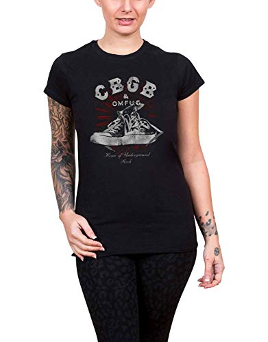 CBGB T Shirt Converse Logo Nue offiziell Damen Skinny Fit Schwarz M CBGB T Shirt Converse Logo Nue offiziell Damen Skinny Fit Schwarz M von CBGB