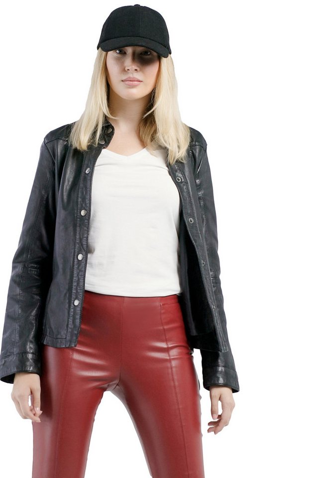 CBL Lederjacke MQ-43603 mit figurbetonter Passform CBL Lederjacke MQ-43603 mit figurbetonter Passform von CBL
