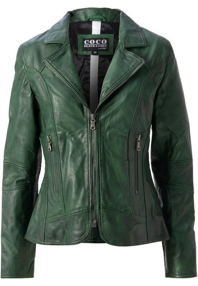 CBL Lederjacke MQ-43515 mit angesagtem Biker-Look von CBL