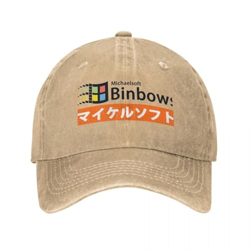 Unisex Baseballkappe Hip Hop Mode Binbows Frauen Cowboyhut Baseballkappe Snapback von CBLdF