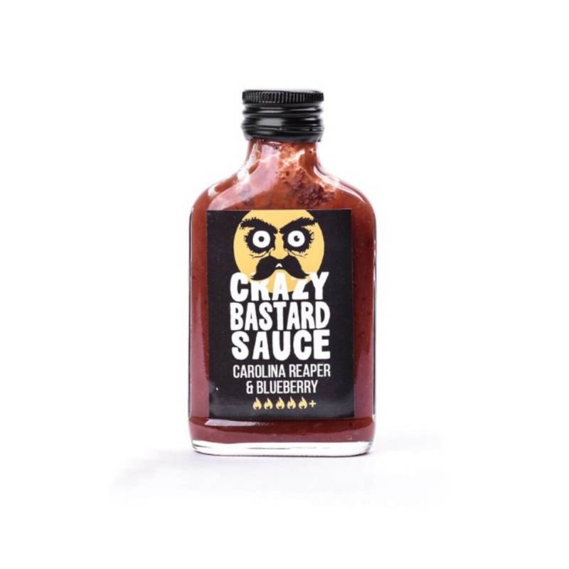 79,00 €/l Crazy Bastard Sauce Carolina Reaper & Blueberry 79,00 €/l Crazy Bastard Sauce Carolina Reaper & Blueberry von CBS Foods GmbH