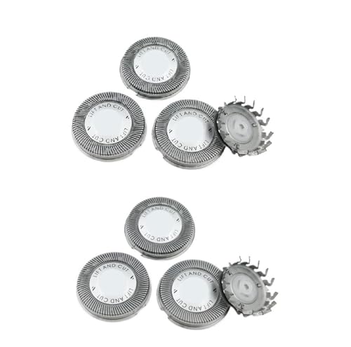 3x Rasierköpfe Folienklinge, Kompatibel for Philips, HQ6640 HQ6645 HQ6675 HQ6676 HQ6695 HQ6696 HQ6425 HQ6825 HQ6466 HQ686 HQ665 HQ6890 HQ6888(6pcs) von CBTZQIXJ