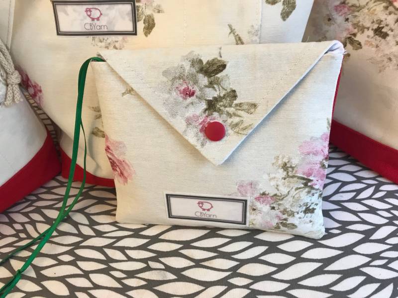 Blume Leinwand Begriffe Beutel von CBYarn