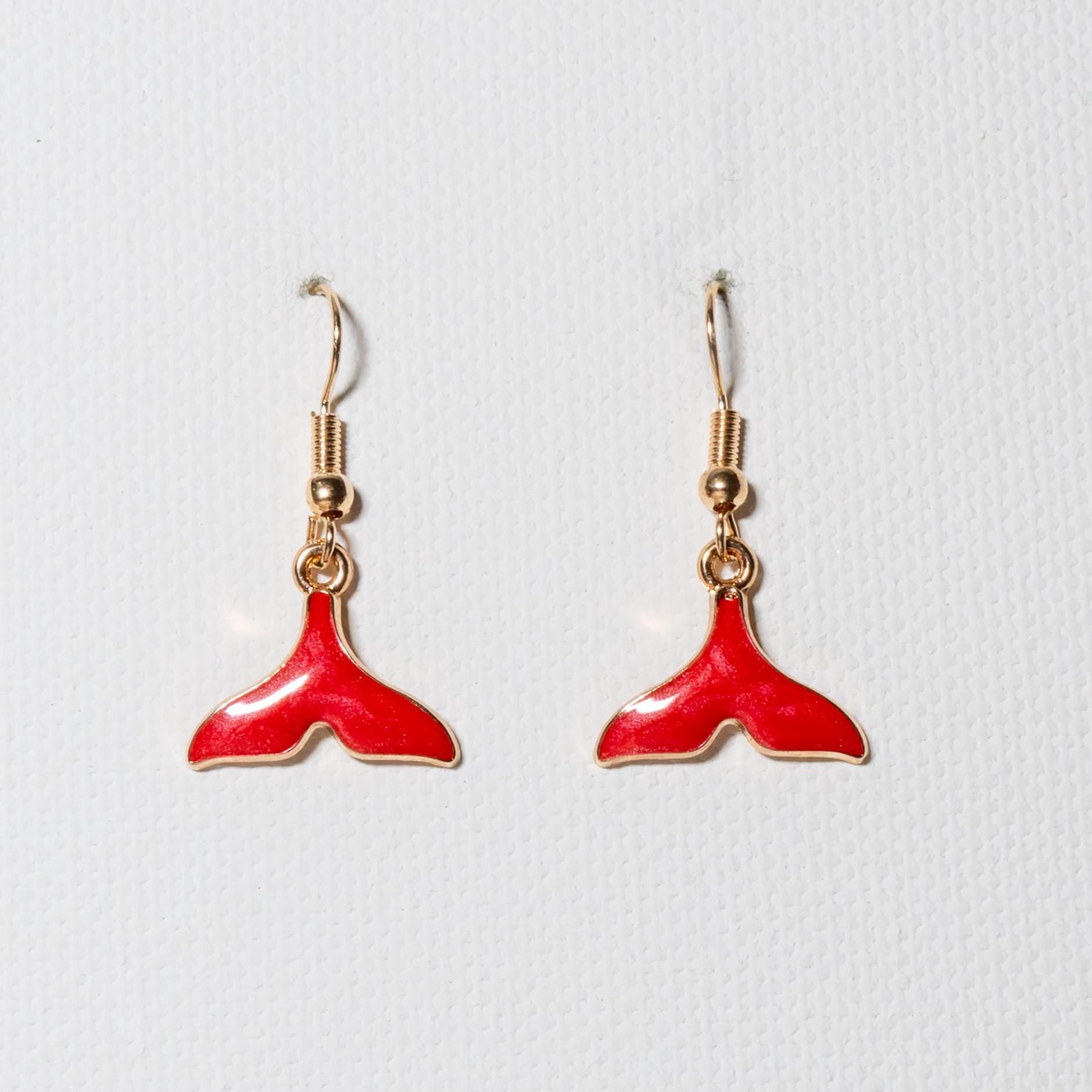 Ohrringe, Flosse, Sommer, Motto, Spaß, Bunt, Fisch, Wal, Meerjungfrau von CBellaJewels