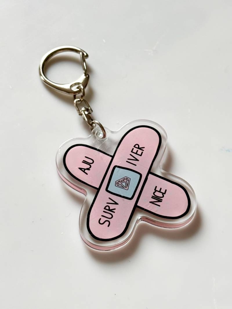 Seventeen Aju Netter Überlebender Acryl Schlüsselbund, Kpop Carat Merch von CBooSite