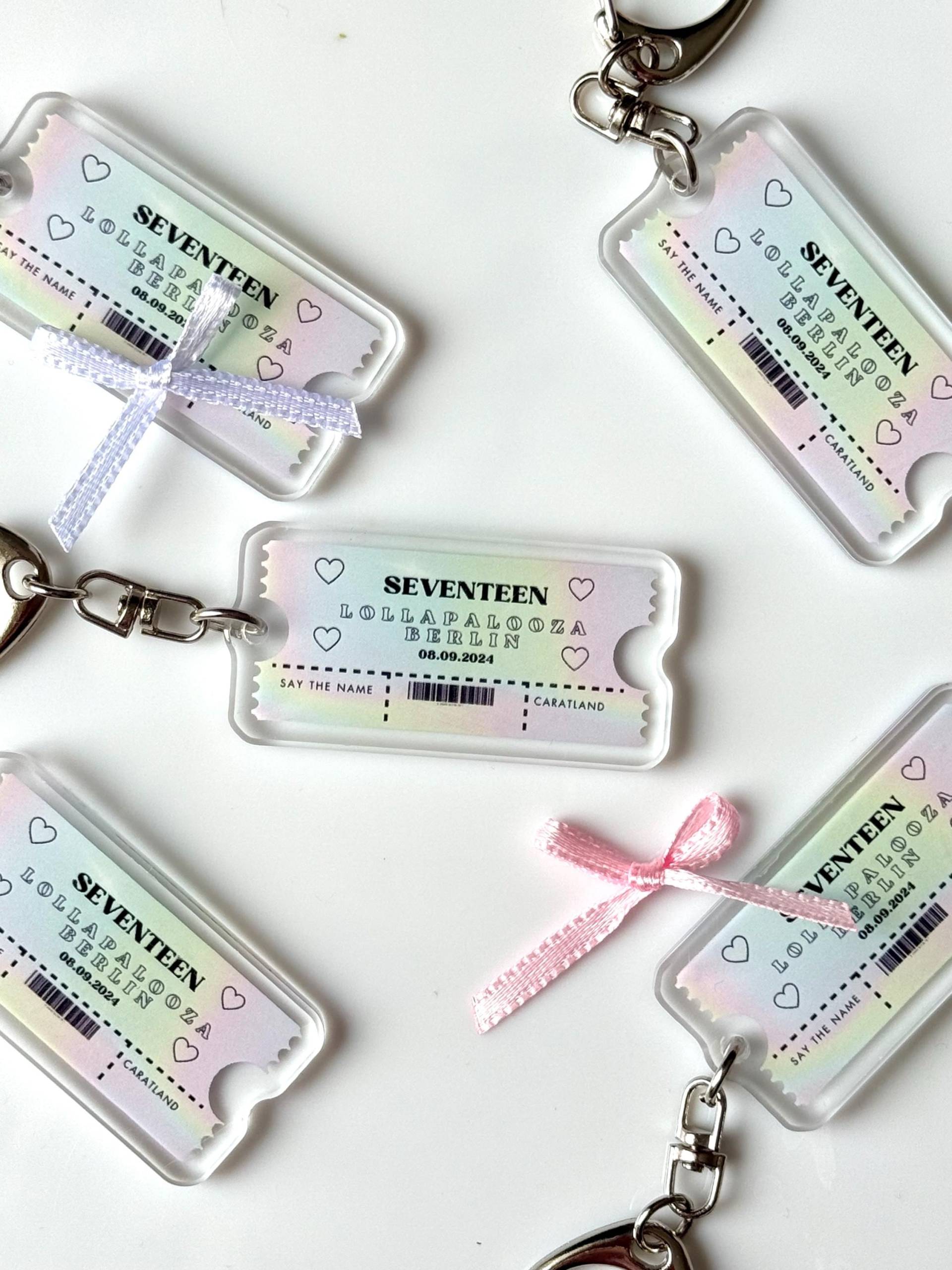 Seventeen Lollaplooza Berlin Schlüsselanhänger Acryl Kpop Svt Carat Memory Seventeen Lollaplooza Berlin Schlüsselanhänger Acryl Kpop Svt Carat Memory von CBooSite