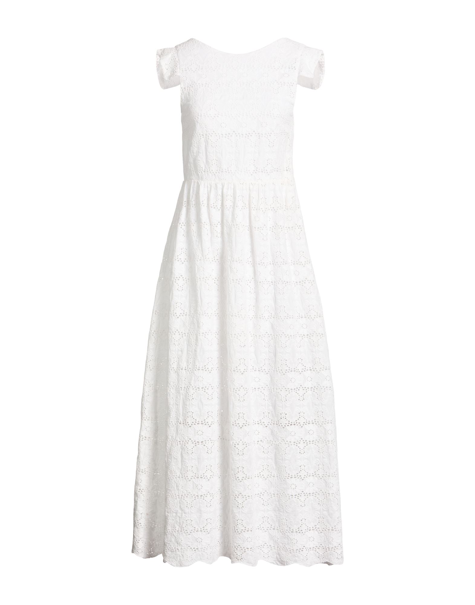 CC BY CAMILLA CAPPELLI Midi-kleid Damen Weiß von CC BY CAMILLA CAPPELLI