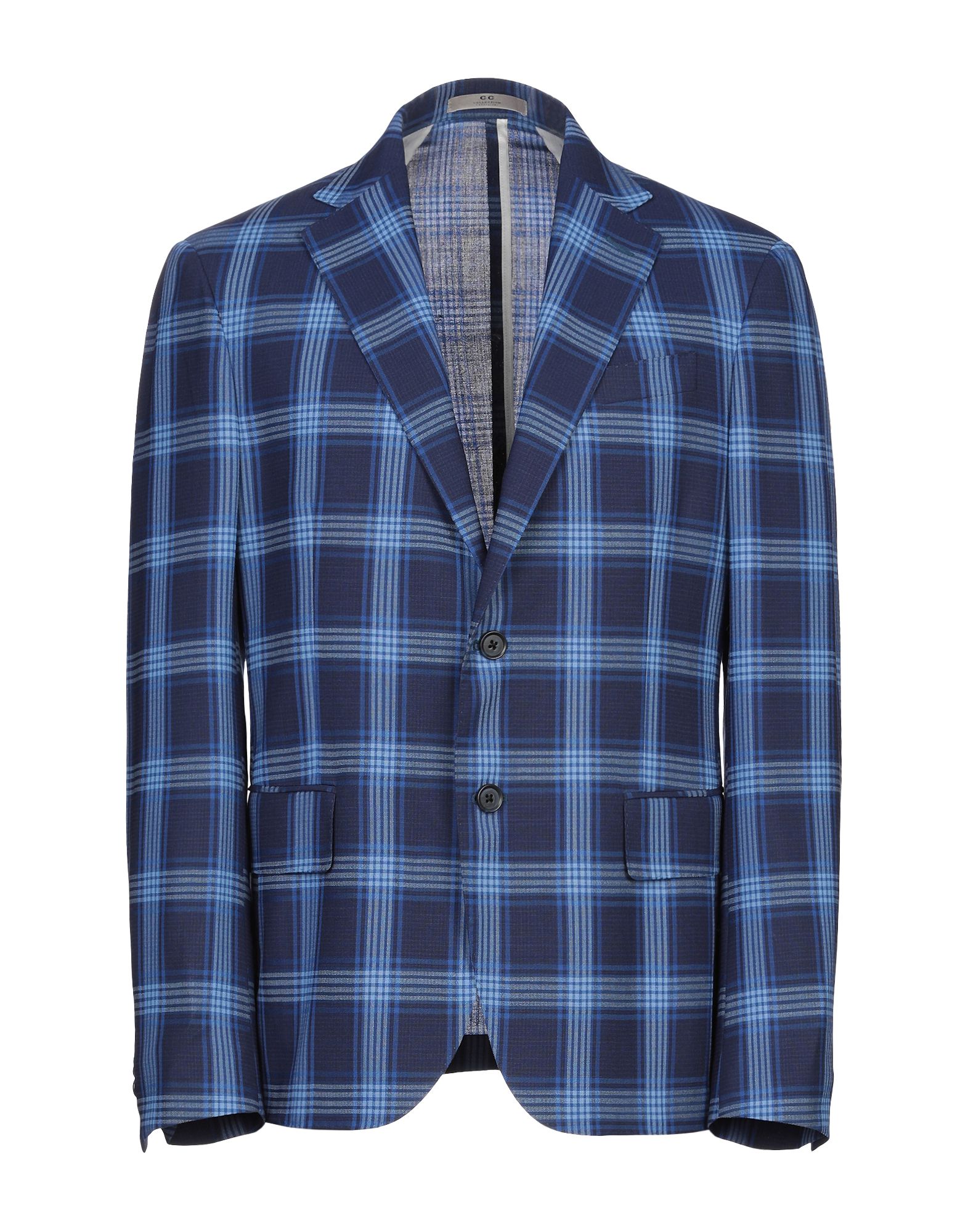 CC COLLECTION CORNELIANI Blazer Herren Blau von CC COLLECTION CORNELIANI