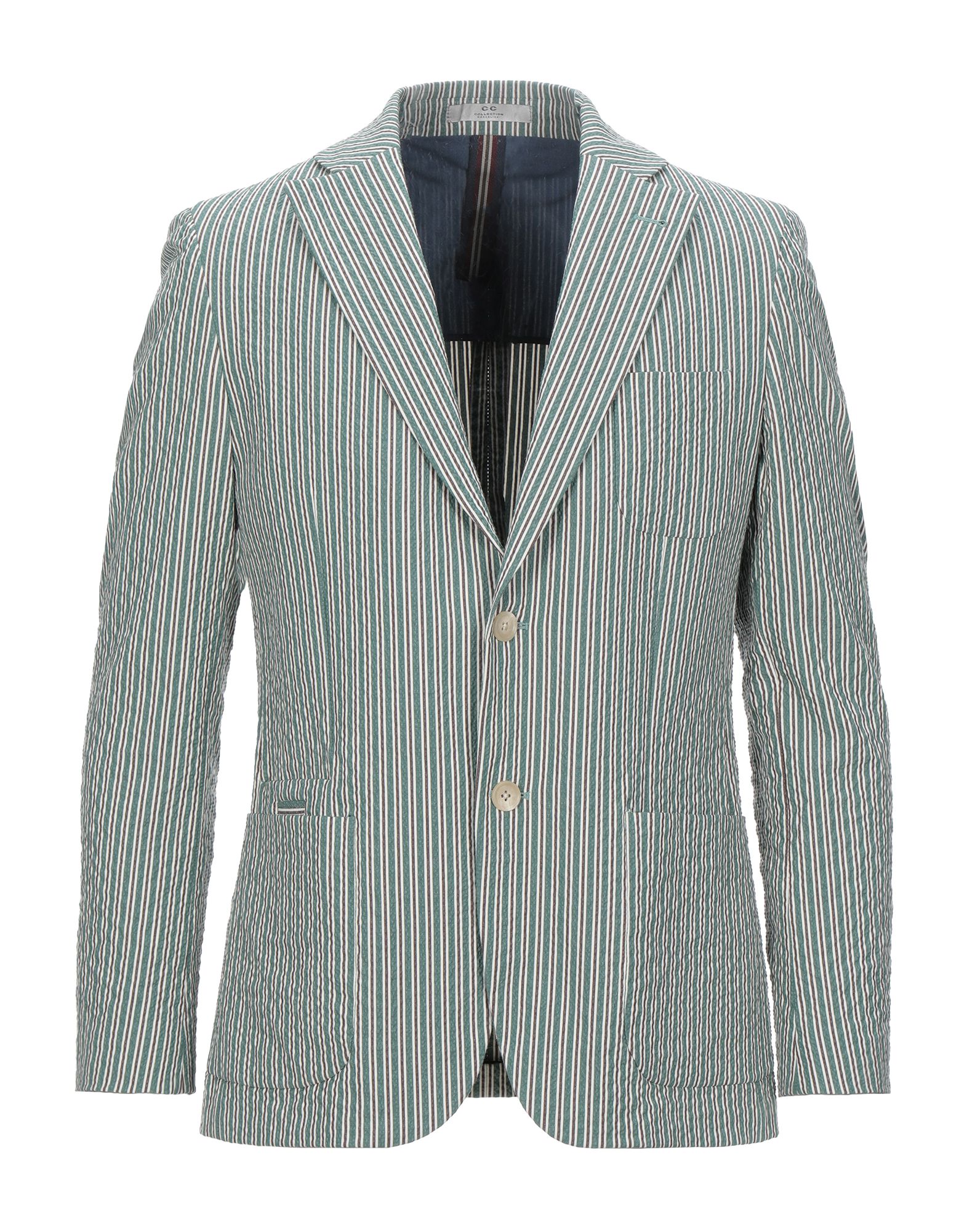 CC COLLECTION CORNELIANI Blazer Herren Grün von CC COLLECTION CORNELIANI