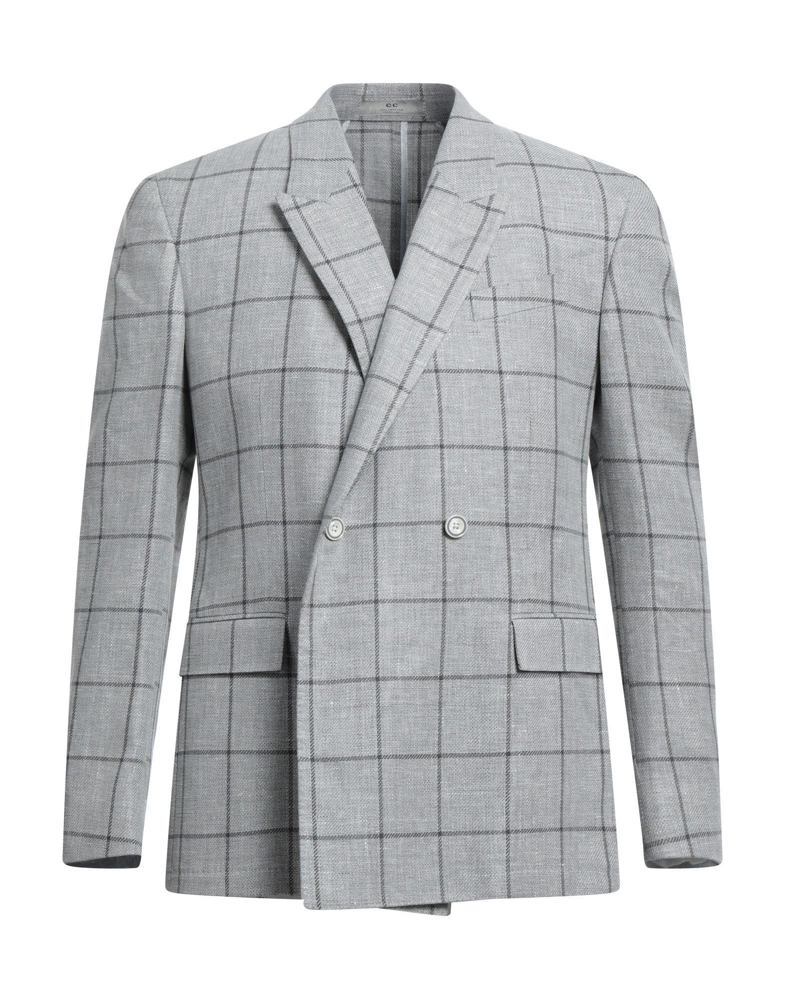 CC COLLECTION CORNELIANI Blazer Herren Hellgrau von CC COLLECTION CORNELIANI