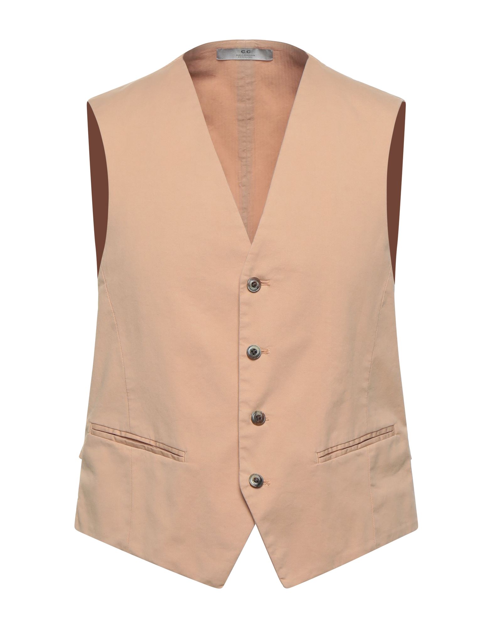 CC COLLECTION CORNELIANI Couture-weste Herren Beige von CC COLLECTION CORNELIANI