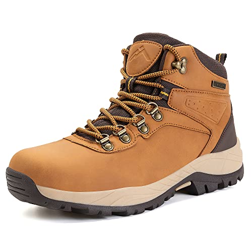CC-Los Damen Wasserdicht Wanderstiefel rutschfeste Trekkingschuhe Wanderschuhe Outdoorschuhe Braun 40 von CC-Los