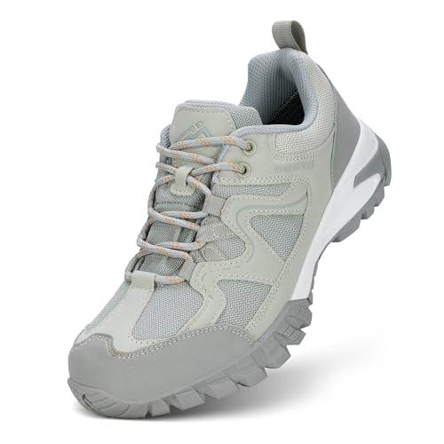 CC-Los Damen wasserdichte Wanderschuhe Leichte Atmungsaktive Wanderschuhe für Outdoor Klettern Größe 37-44, grau, 41 EU CC-Los Damen wasserdichte Wanderschuhe Leichte Atmungsaktive Wanderschuhe für Outdoor Klettern Größe 37-44, grau, 41 EU von CC-Los