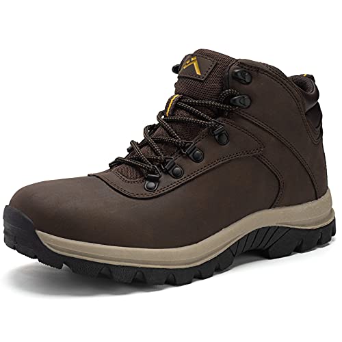 CC-Los Herren Wanderstiefel Trekking Wanderschuhe WP Arbeitsschuhe Outdoorschuh Braun 40 von CC-Los