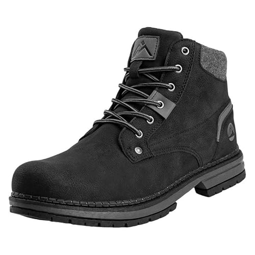CC-Los Herren Wanderschuhe Herren Wasserabweisend Rutschfest Klassische Wanderschuhe, Schwarz Gr. 47 EU CC-Los Herren Wanderschuhe Herren Wasserabweisend Rutschfest Klassische Wanderschuhe, Schwarz Gr. 47 EU von CC-Los