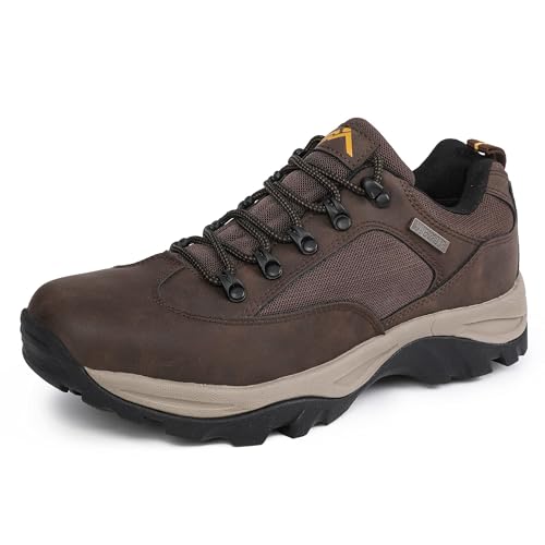 CC-Los Wanderschuhe Herren Wasserdicht Leichte Trekkingschuhe Herren Outdoor rutschfeste Abriebfest Knöchel Bergschuhe, Lauf Sneaker Größe 40-48 von CC-Los