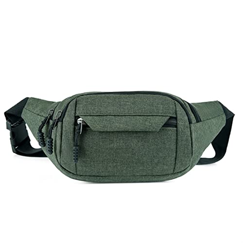 CCAFRET Brusttasche Herren Men's Waist Bag, Hip Chest Belt, Men's Purse, Waist Bag (Color : A) von CCAFRET