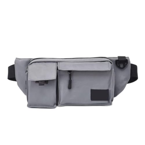 CCAFRET Brusttasche Herren Waist Bag Outdoor Chest Bag Men's Waterproof Nylon Functional Travel Men's Belt Waist Bag (Color : A) von CCAFRET