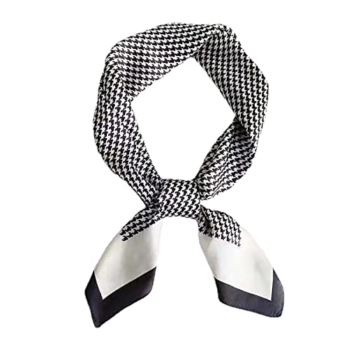 CCAIPU Satin Seidenschal für Damen, Elegante Leicht Seide Schal Bandana Halstuch Kopftuch Schal Tuch Geschenk für Frauen 70 x 70cm von CCAIPU